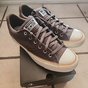 Converse Gray Sneakers Classic Canvas Low-Top